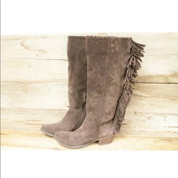 Brown cowboy boots - Picture 3 of 4